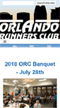Mobile Screenshot of orlandorunnersclub.org